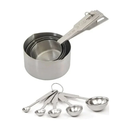 طقم اكواب معياريه استيل بيد‏ 066