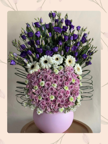 فازة ورد مكس هولندي