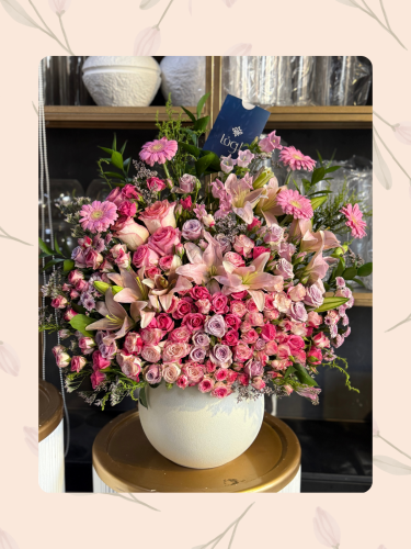 فازه مكس بيبي روز ابيض &كزبلانك بنك