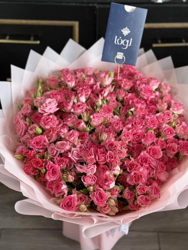 باقة مكس بيبي روز