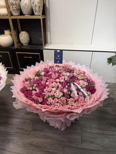 باقة مكس بيبي روز