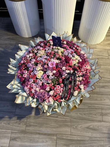 باقة مكس بيبي روز