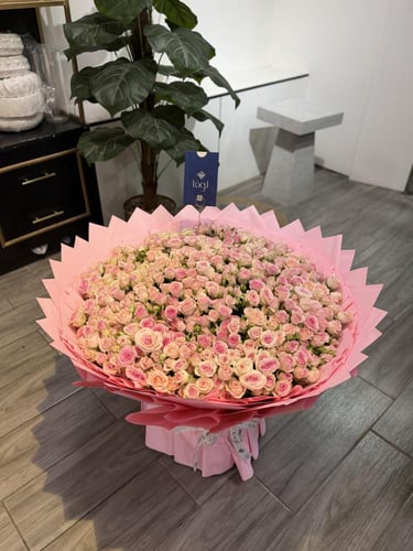 باقة مكس بيبي روز