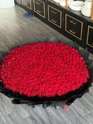 باقة الجوري احمر. حجم كبير