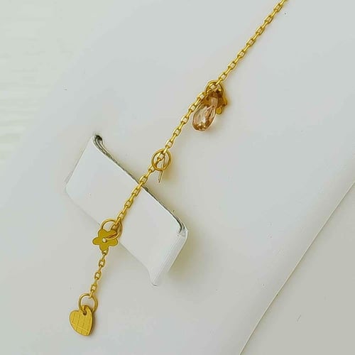 أساور ذهب صافي عيار 21 ، الوزن ( 1.85 ) جرام تقريب...