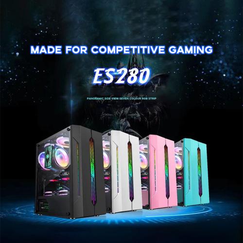 كيس بي سي power train ES280 RGB / 6 fans