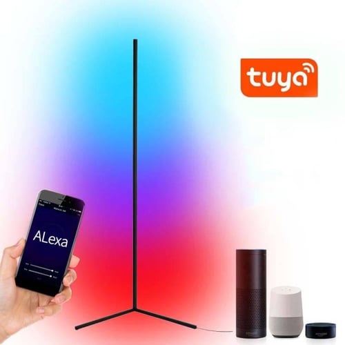 اضاءه زاويه ليد ذكيه / تحكم بالجوال