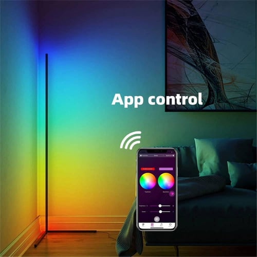 اضاءه زاويه ليد ذكيه / تحكم بالجوال