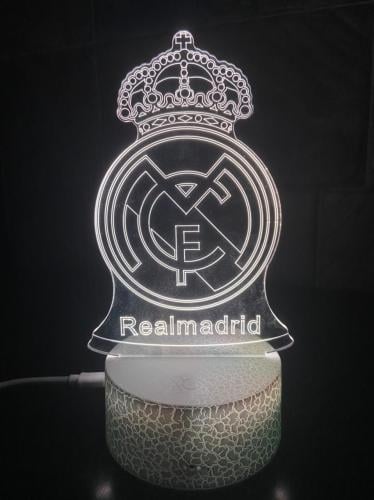 اضاءة شعار ريال مدريد