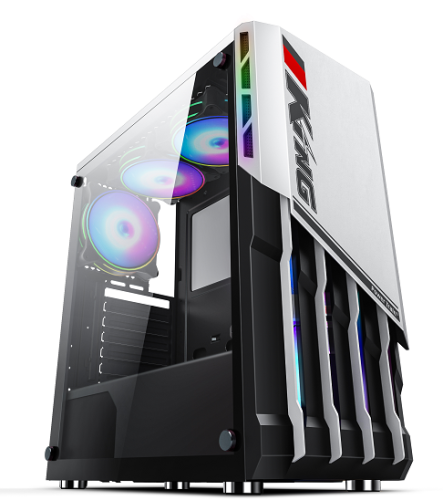 كيس بي سي IKING RGB mid tower / 6 fans