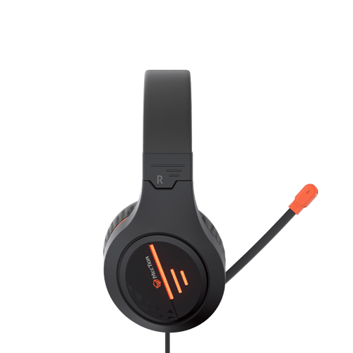 سماعة ميشن MT-HP021 اسود-برتقالي