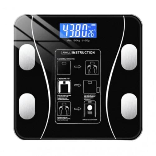 ميزان الكتروني ذكي بتقنية البلوتوث – قياس الوزن ون...
