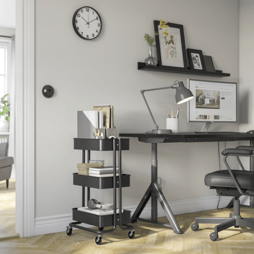 عربة تخزين متنقلة بعدة أحجام