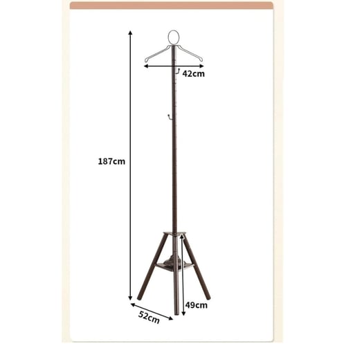 مبخرة وعلاقة ملابس بتصميم عصري وأنيق