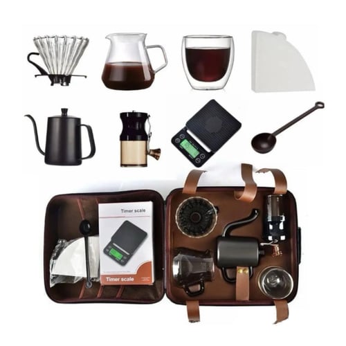 حقيبة القهوة المختصة V60 – مجموعة متكاملة لعشاق ال...