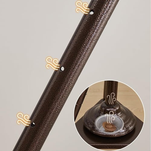 مبخرة وعلاقة ملابس بتصميم عصري وأنيق