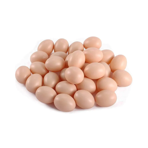 بيض دجاج بلاستيكي درجة ثالثة - 12 حبة بسعر منخفض