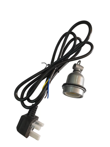 قاعدة لمبة التدفئة مع سلك