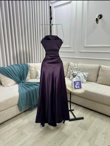 فستان موف ناعم