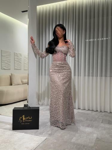 فستان سهره مطرز