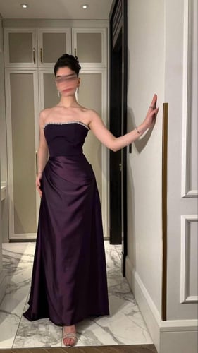 فستان موف ناعم