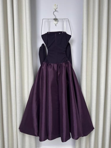 فستان ناعم موف