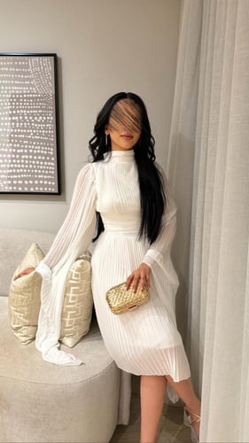 فستان ميد انيق