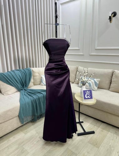 فستان موف ناعم