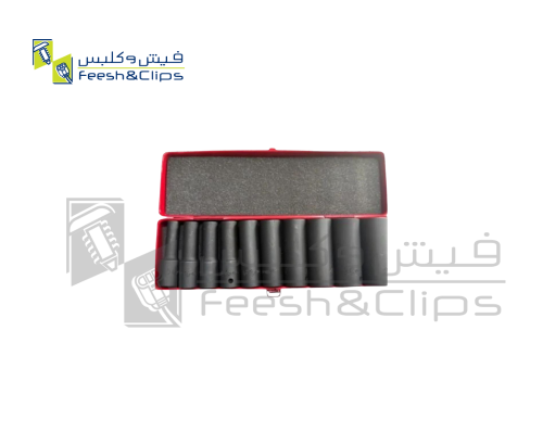 طقم حبات اسود صلب قياس 1/2 ا AR00174