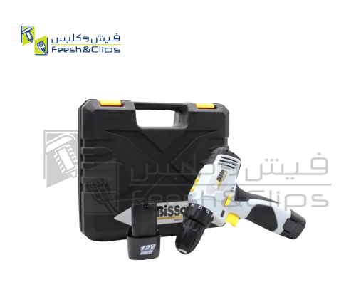 دريل صغير بطارية 12V bisso خرم ومسمار لف صغيرة AR0...