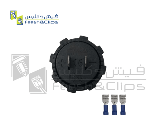 قاري فولت بطارية دائري اضاءة ابيض تايوان 1118S-V01...