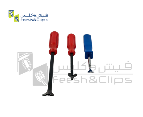 مفك كلبسات كرت كبير+وسط+صغير