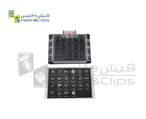 قاعدة فيوز كبس كبير 6 خط 150 امبير تايوان 161505A0...