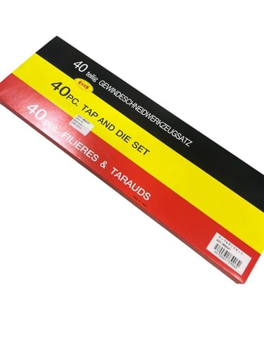 طقم فتح سن ياباني 40 قطعه بالإنش AR00246