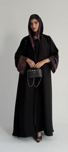 كريب كوري مع شيفون ملون