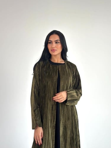 عبايه مخمل مكسر