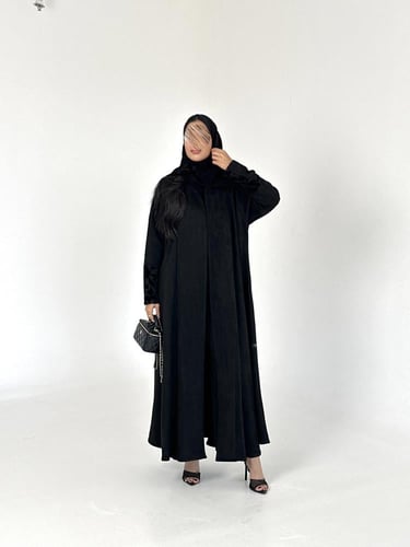 شامواه مع شيفون مخمل