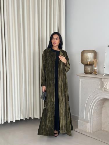 عبايه مخمل مكسر