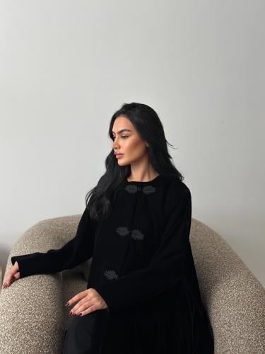 عبايه مخمل كوري