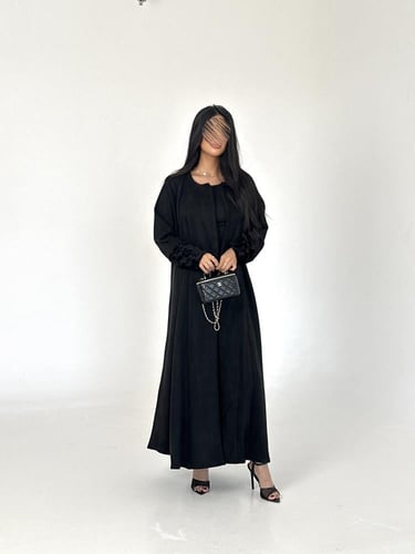 شامواه مع شيفون مخمل