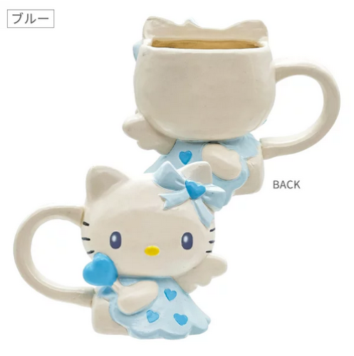 هيلوكيتي كوب بشكل الشخصية | Angel Hello Kitty Blue...