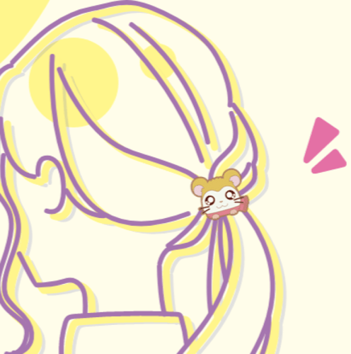 همتارو ربطة شعر | Tottoko Hamutaro — Hair Gum (Hai...