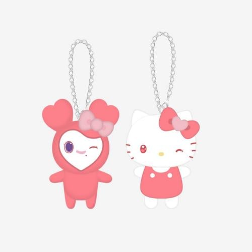 تعاون سانريو وتوايس (تشايونغ x هيلوكيتي) دمية مع ت...