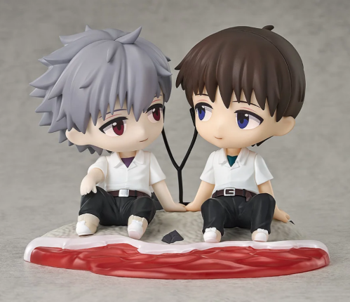 ايفانجليون مجسم نندرويد شينجي و كاورو | Mini Memor...