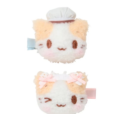 ماشومارو مشابك شعر ناعمة | Masyumaro hair clips