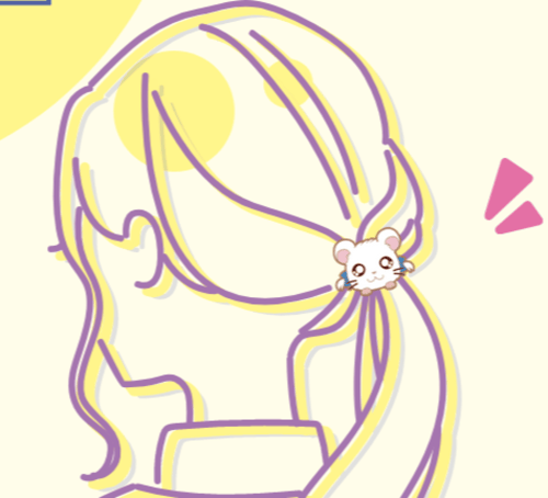 همتارو ربطة شعر | Tottoko Hamutaro — Hair Gum (Hai...