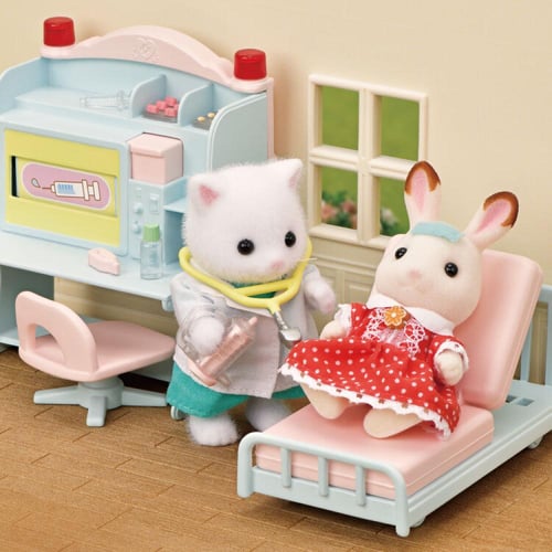 سلفانيان فاميليز طقم القط الطبيب | Sylvanian Famil...