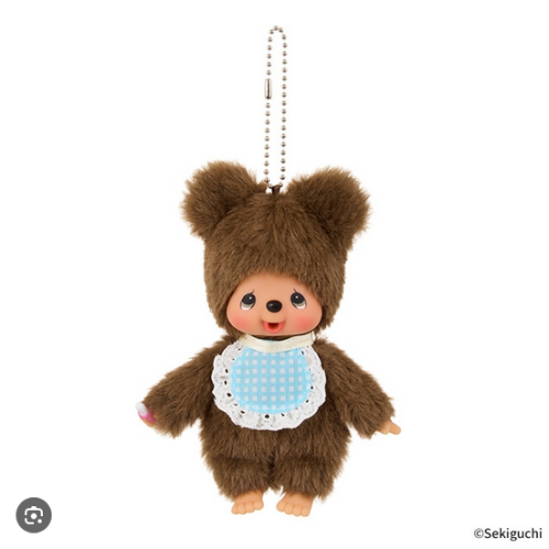 مونتشيتشي دمية مع تعليقة اصدار الدب | Monchhichi B...