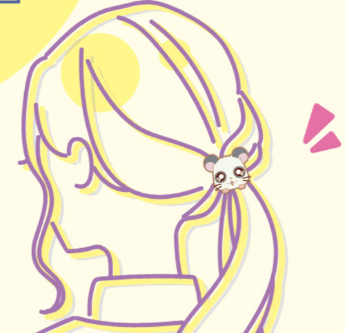 همتارو ربطة شعر | Tottoko Hamutaro — Hair Gum (Hai...