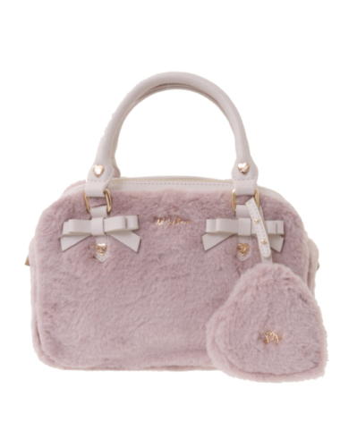 ليزليسا حقيبة دبل ريبون بالفرو | Lizlisa Double Ri...